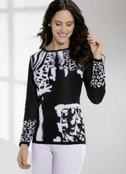 Pullover in Jacquard-Dessin