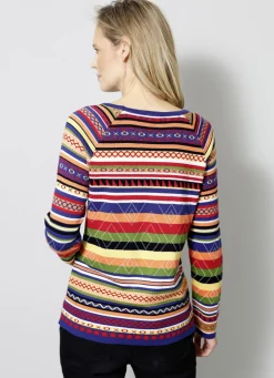 Pullover in Jacquard-Dessin