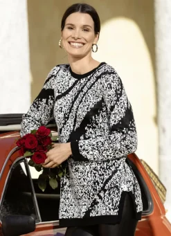 Pullover in Jacquard-Dessin
