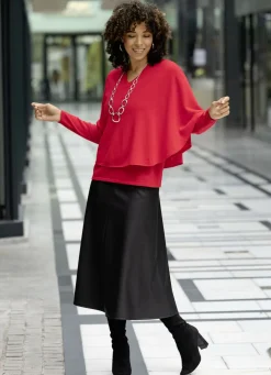 Pullover in 2-Lagen-Look