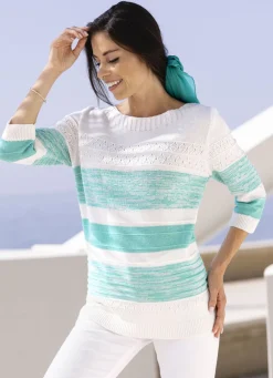 Pullover in Mustermix