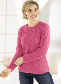 Pullover in Perlfang
