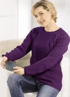 Pullover in Perlfang