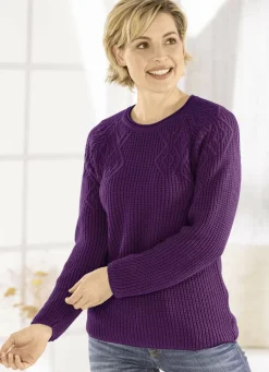 Pullover in Perlfang