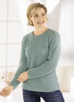 Pullover in Perlfang