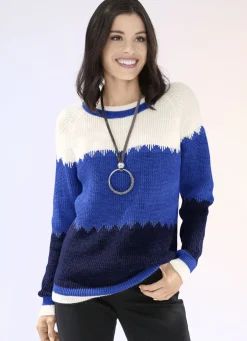 Pullover in Perlfang