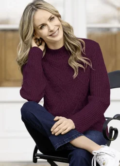 Pullover in Perlfang