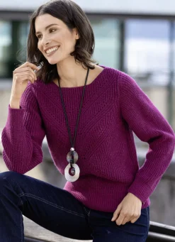 Pullover in Perlfang