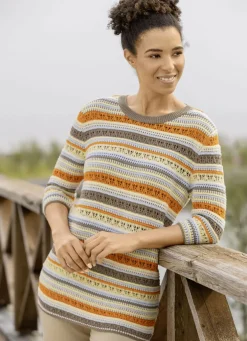 Pullover in Ringeldessin