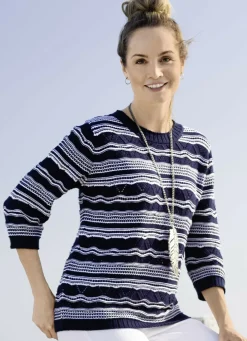 Pullover in Ringeldessin