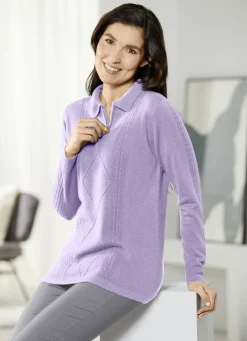 Pullover in sehr weichem Feinstrick