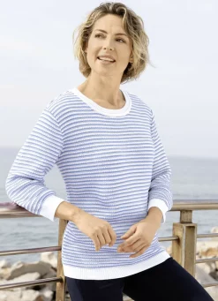 Pullover in Strickmix