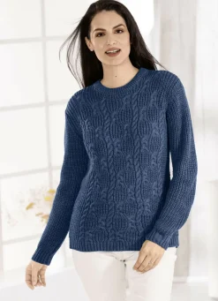 Pullover in Strickmix