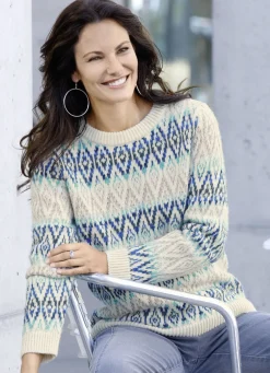 Pullover in superflauschiger Qualität mit Alpaka