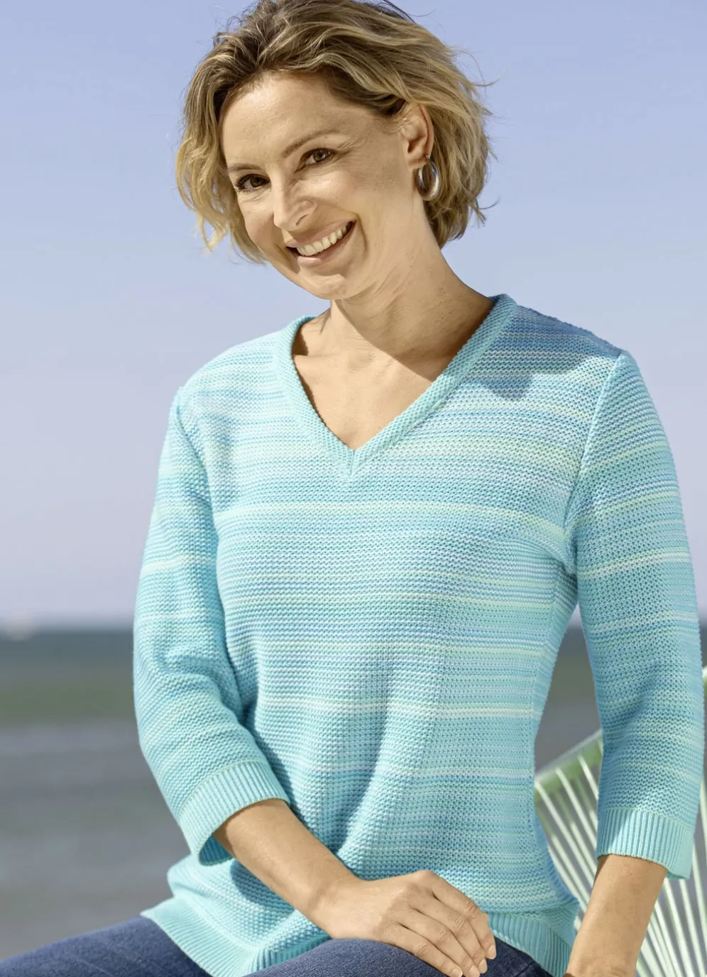 Pullover in tollem Farbverlauf