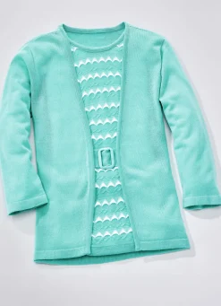 Pullover in Twinset-Optik