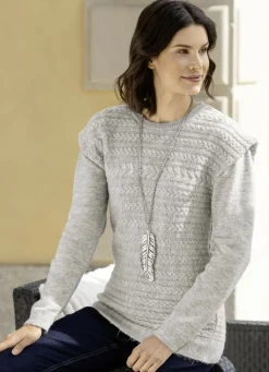 Pullover in Two-in-One-Optik
