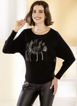 Pullover in weichem Feinstrick