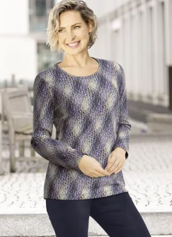Pullover mit Alloverdruck
