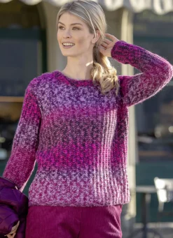 Pullover mit Alpaka und tollem Farbverlauf