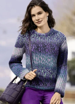 Pullover mit Alpaka und tollem Farbverlauf