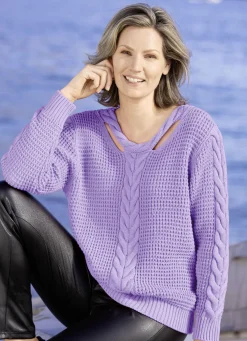 Pullover mit Cut-Outs