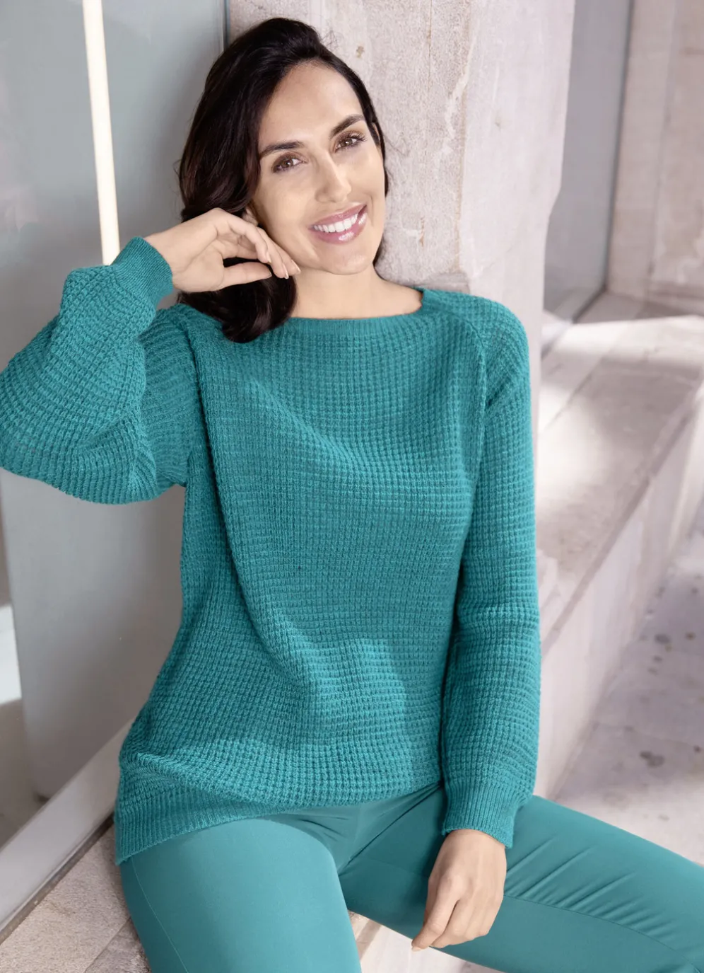 Pullover mit dekorativem Strukturmuster