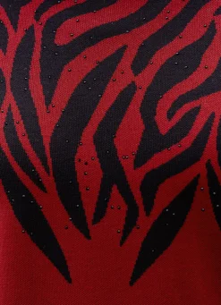 Pullover mit edler Strasszier