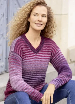 Pullover mit Farbverlauf