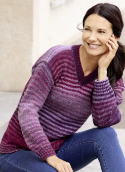 Pullover mit Farbverlauf