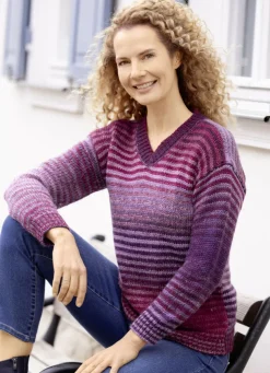 Pullover mit Farbverlauf