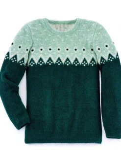 Pullover mit flauschigem Garn