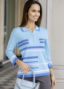 Pullover mit Intarsien