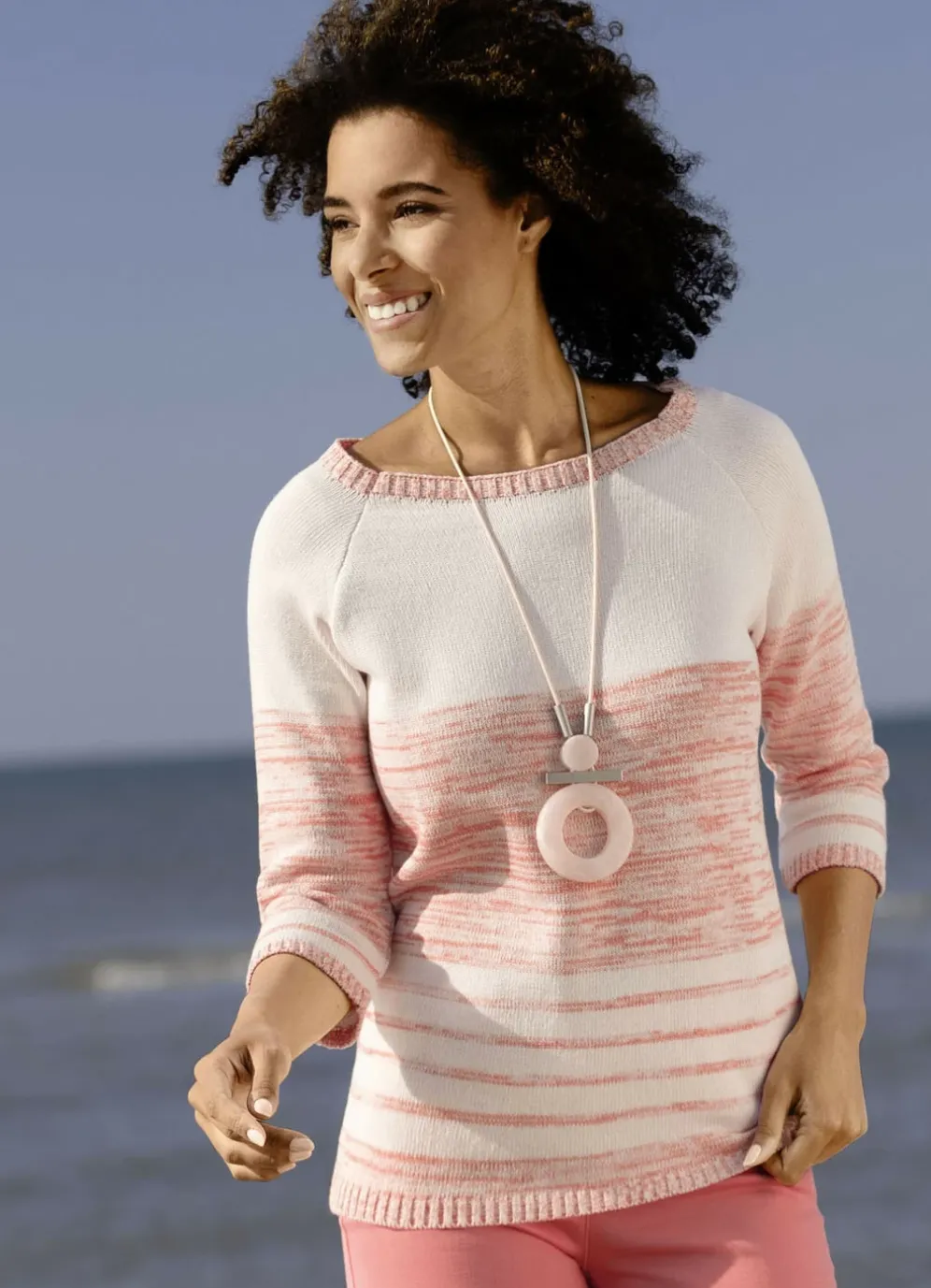 Pullover mit nachhaltig recycelter Baumwolle