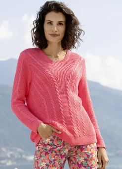 Pullover mit nachhaltig recycelter Baumwolle