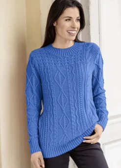 Pullover mit nachhaltig recycelter Baumwolle