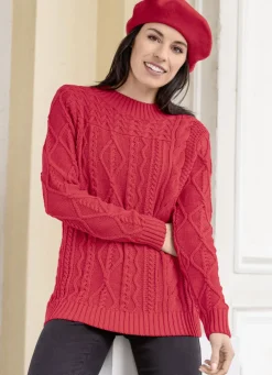 Pullover mit nachhaltig recycelter Baumwolle