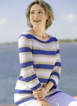 Pullover mit nachhaltig recycelter Baumwolle