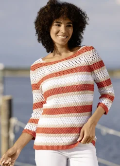 Pullover mit nachhaltig recycelter Baumwolle