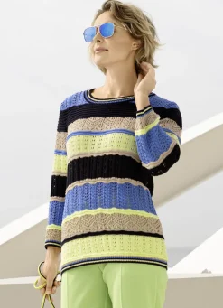 Pullover mit nachhaltig recycelter Baumwolle