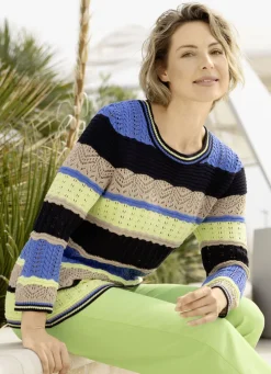 Pullover mit nachhaltig recycelter Baumwolle