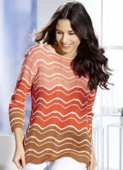 Pullover mit nachhaltig recycelter Baumwolle