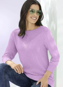 Pullover mit nachhaltig recycelter Baumwolle