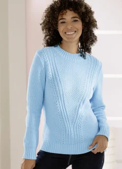 Pullover mit nachhaltig recycelter Baumwolle