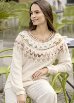 Pullover mit Norwegermuster