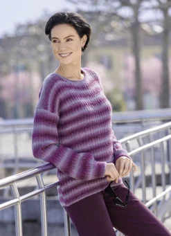 Pullover mit Ringelmuster