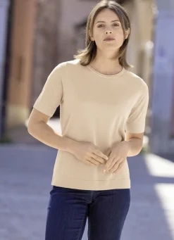 Pullover mit rundem Halsausschnitt