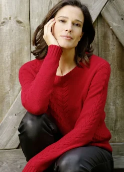 Pullover mit Schurwolle und Kaschmir