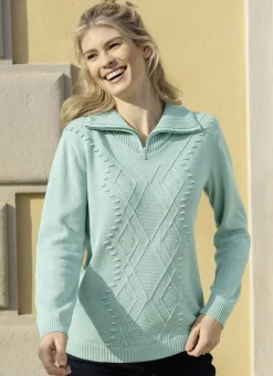 Pullover mit Strasszier