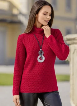 Pullover mit Struktur